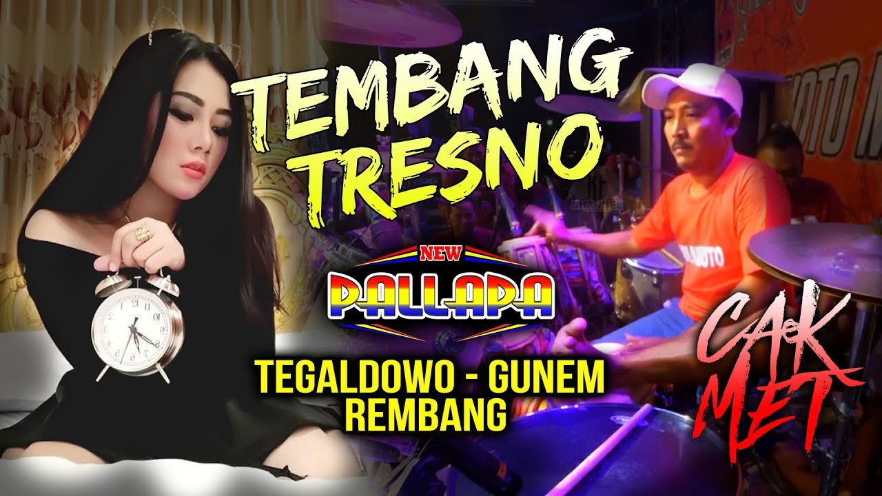 TEMBANG TRESNO - CREW RAMAYANA Goyang dengan Sendirinya - Kendang Cak Met New Pallapa