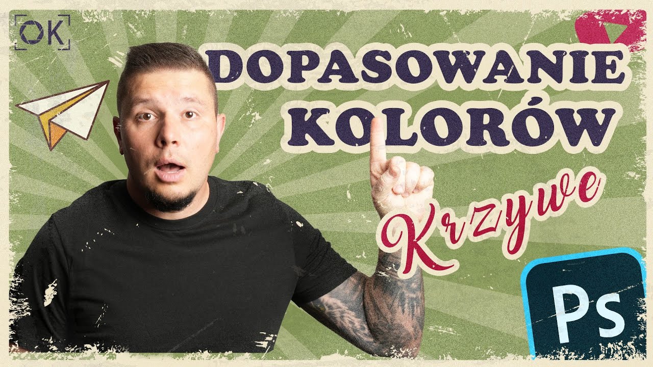 Dopasowanie kolor&oacute;w obiektu do nowego tła. Tajna broń w krzywych!