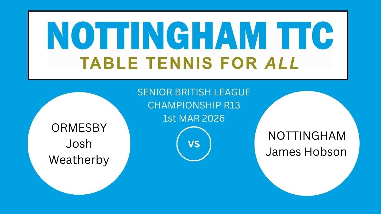 SBL Rd13 M3 - Josh Weatherby v James Hobson