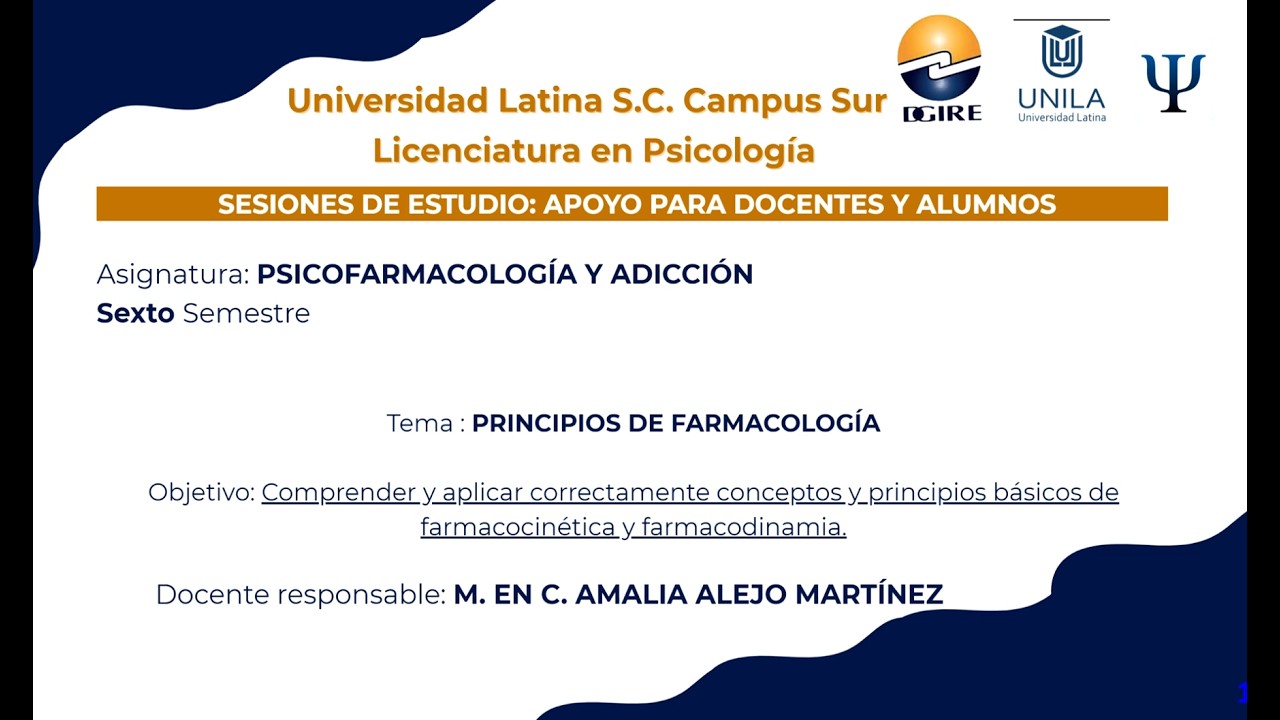 Principios de Farmacología
