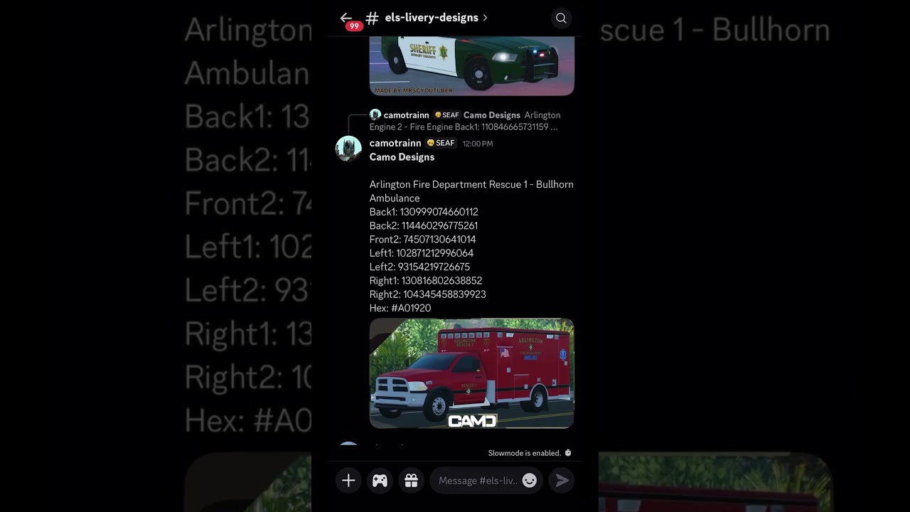 Liveries #freeschlep #roblox #erlc #liveries #discord