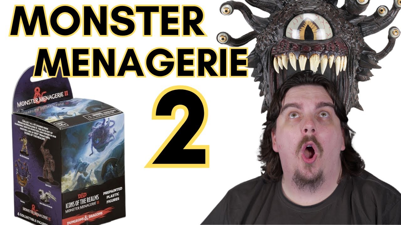 Opening an ENTIRE Monster Menagerie 2 Booster Brick!