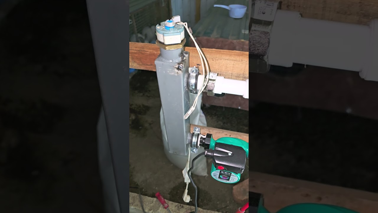 Теплый пол в курятнике. От электро котла