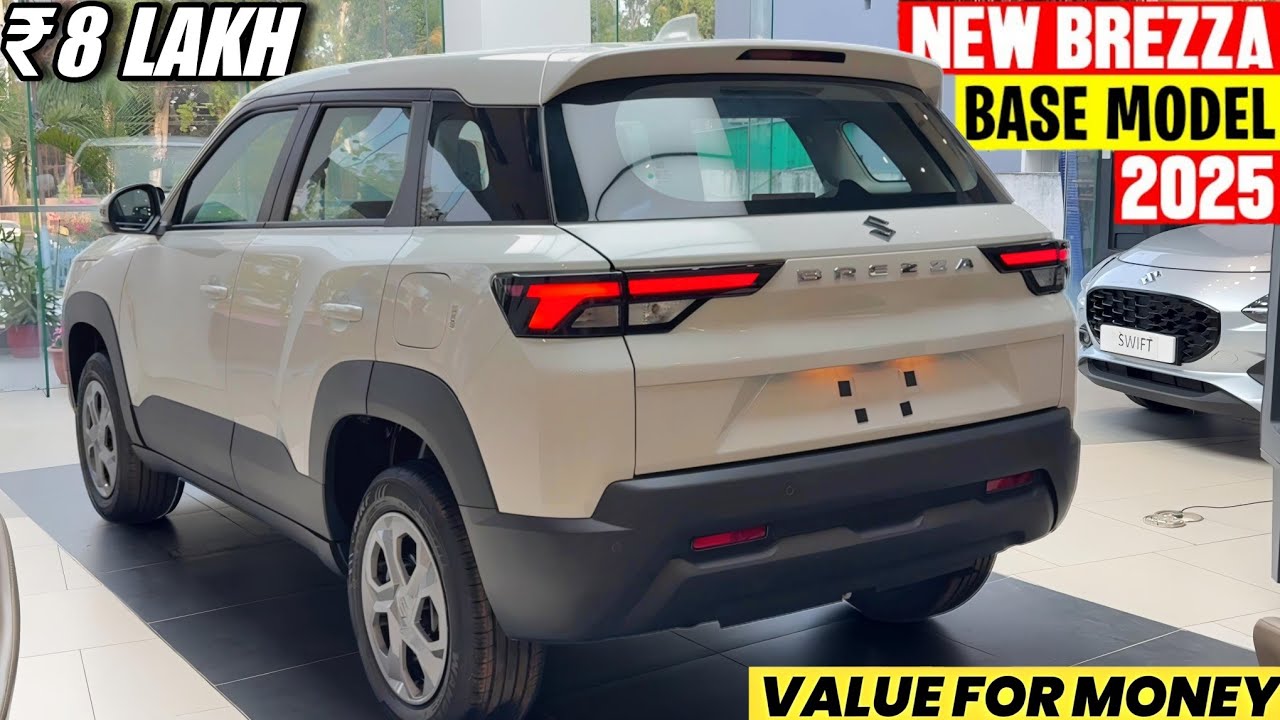 BREZZA 2025 ₹8 LAKH Base model BREZZA New Model | Maruti Brezza New 2025  Price, Full Details Review