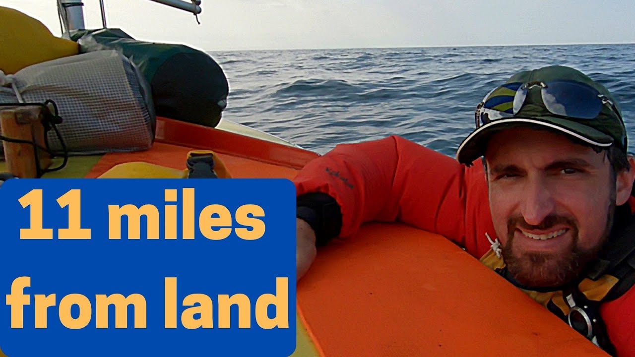 1 of 5: 1st to sail a Sunfish 150m around Isle Royale