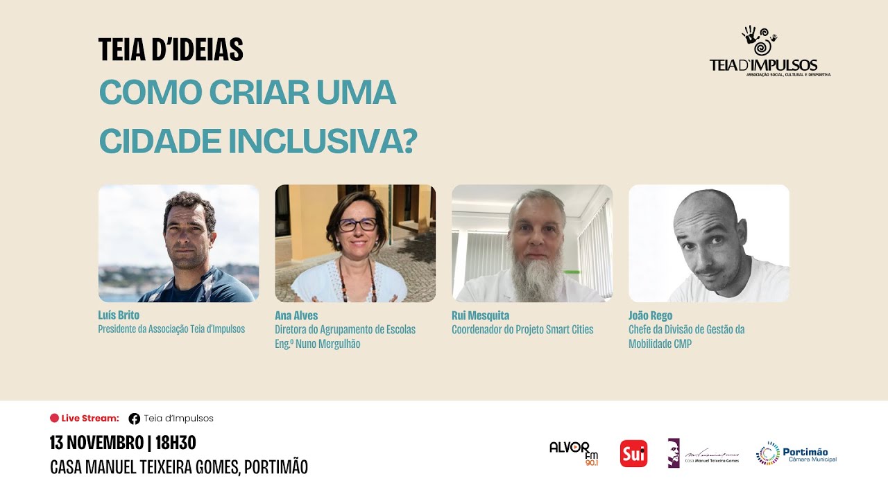 Teia D'Ideias | Como Criar Uma Cidade Inclusiva?