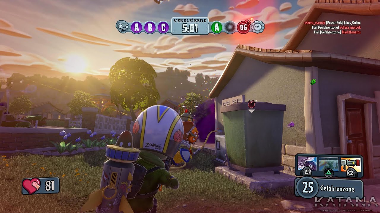 Plants vs Zombies Garden Warfare Multiplayer Gameplay | Gnome Bomb