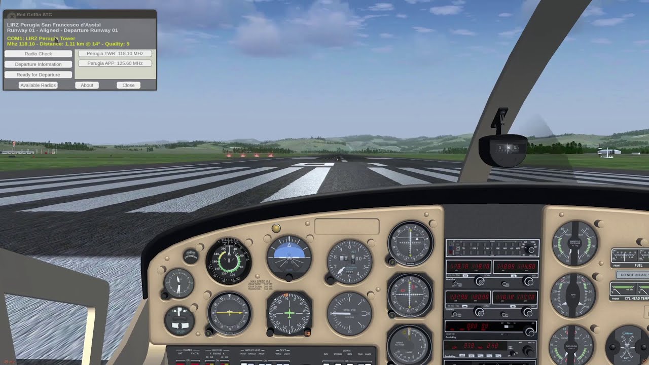 Red Griffin ATC - ILS Approach - Speaking ATC addon for Flightgear