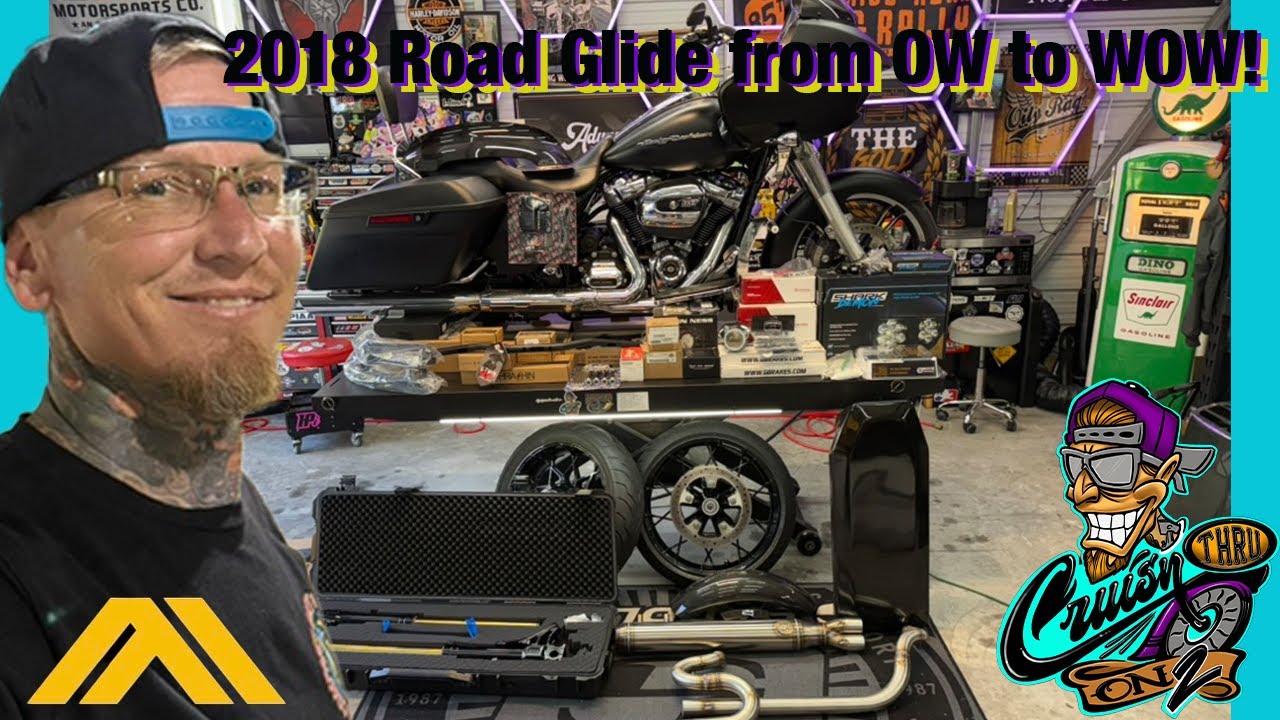 M8 Harley-Davidson Road Glide Transformation СУПЕР хорош!
