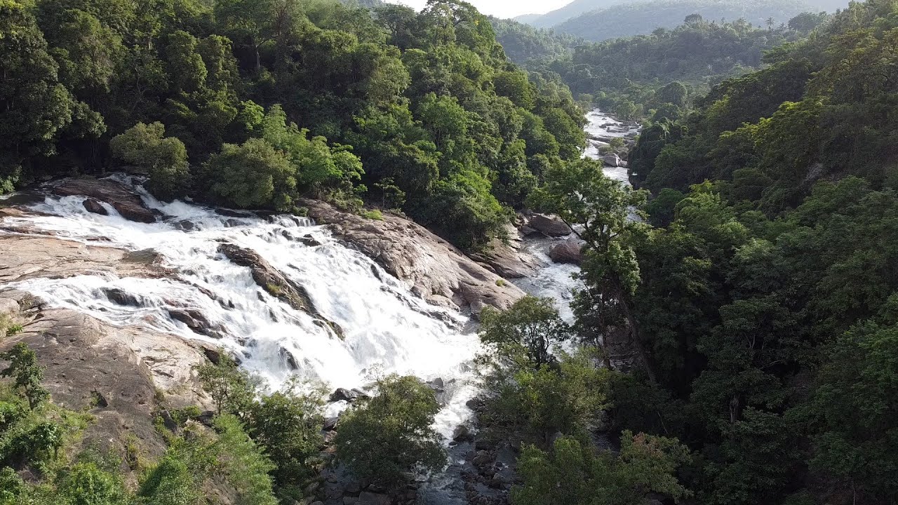 Kanthaloor sight scenes , ( drone shots) , Munnar