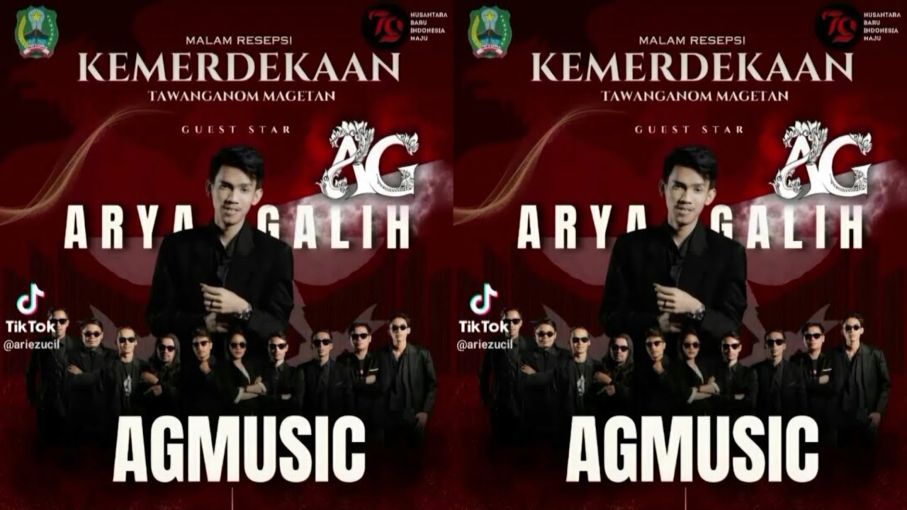 LIVE TOPIX STUDIO MALAM KEMERDEKAAN TAWANGANOM | AG MUSIK l ARYA GALIH | CEPER AUDIO l CECE MAGETAN