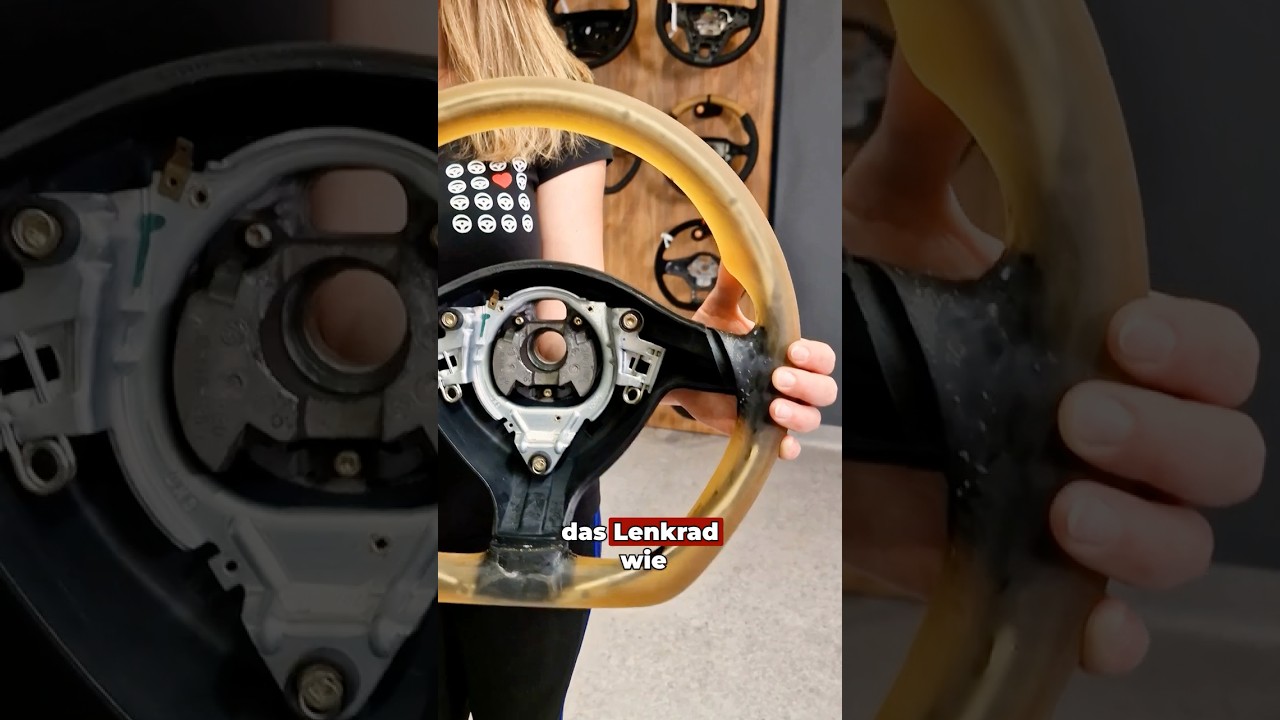 Schau dir an, wie wir das Lenkrad eines Volkswagen Golf 4 ver&auml;ndert&nbsp;haben.