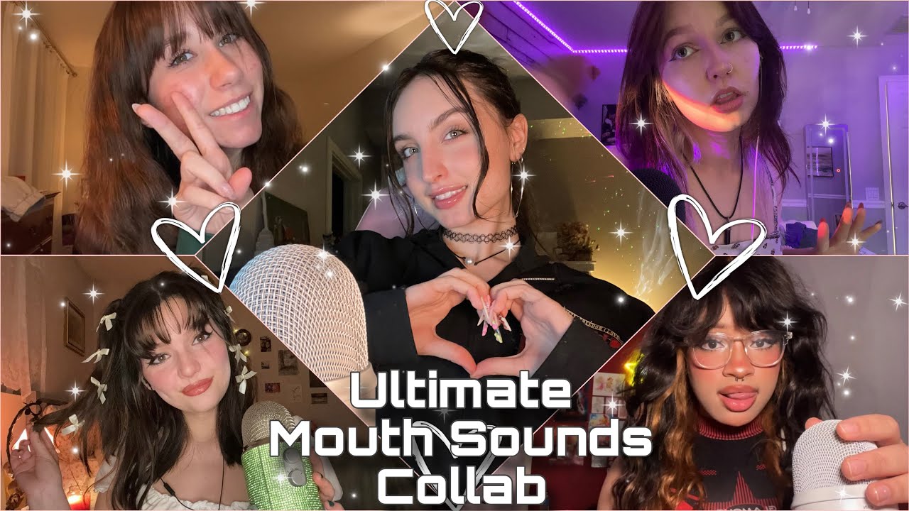 ASMR | THE ULTIMATE FAST & AGGRESSIVE MOUTH SOUNDS COLLAB!!! 🦋 ( UNPREDICTABLE TINGLES )