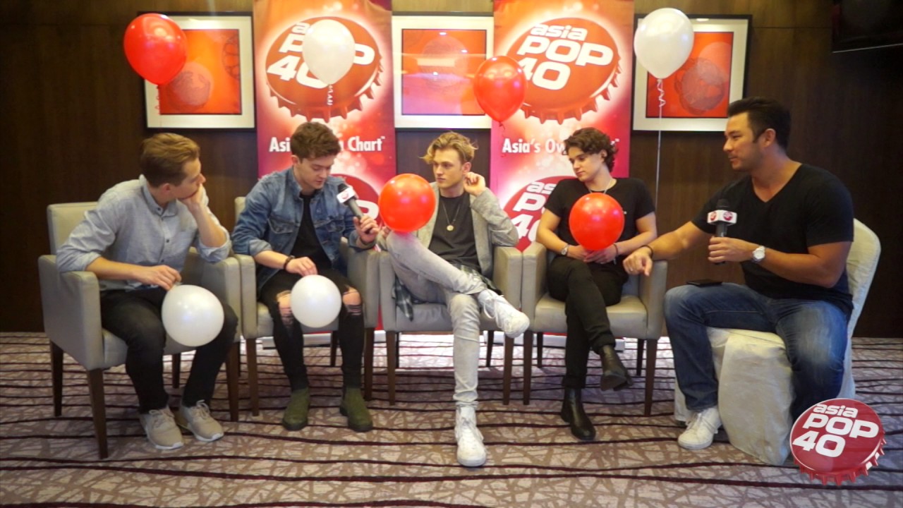 The Vamps on Asia Pop 40