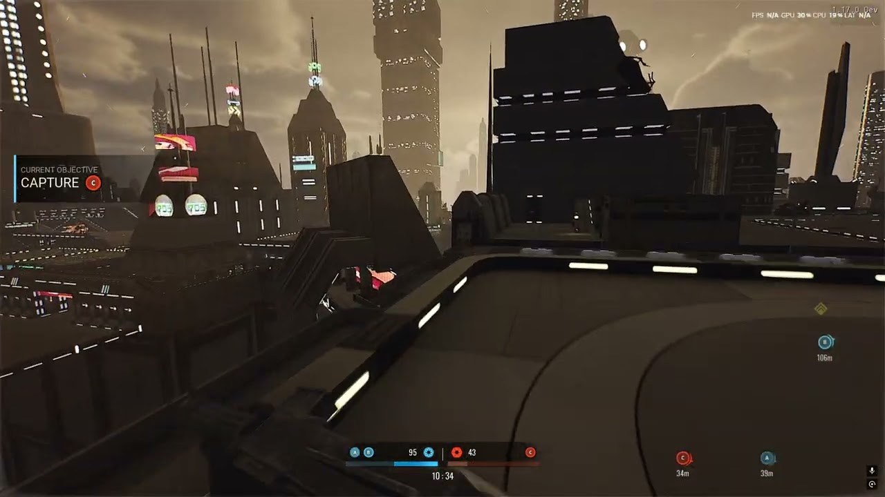 Starwars Sagas - Coruscant Testing