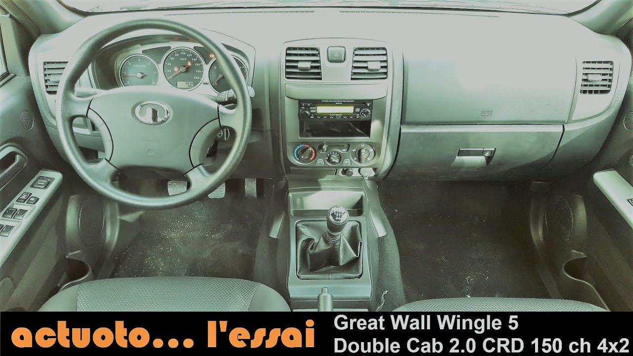 Actuoto: Great Wall Wingle 5, un sérieux allié. L’intérieur (2/3) قريت واال-وينقل