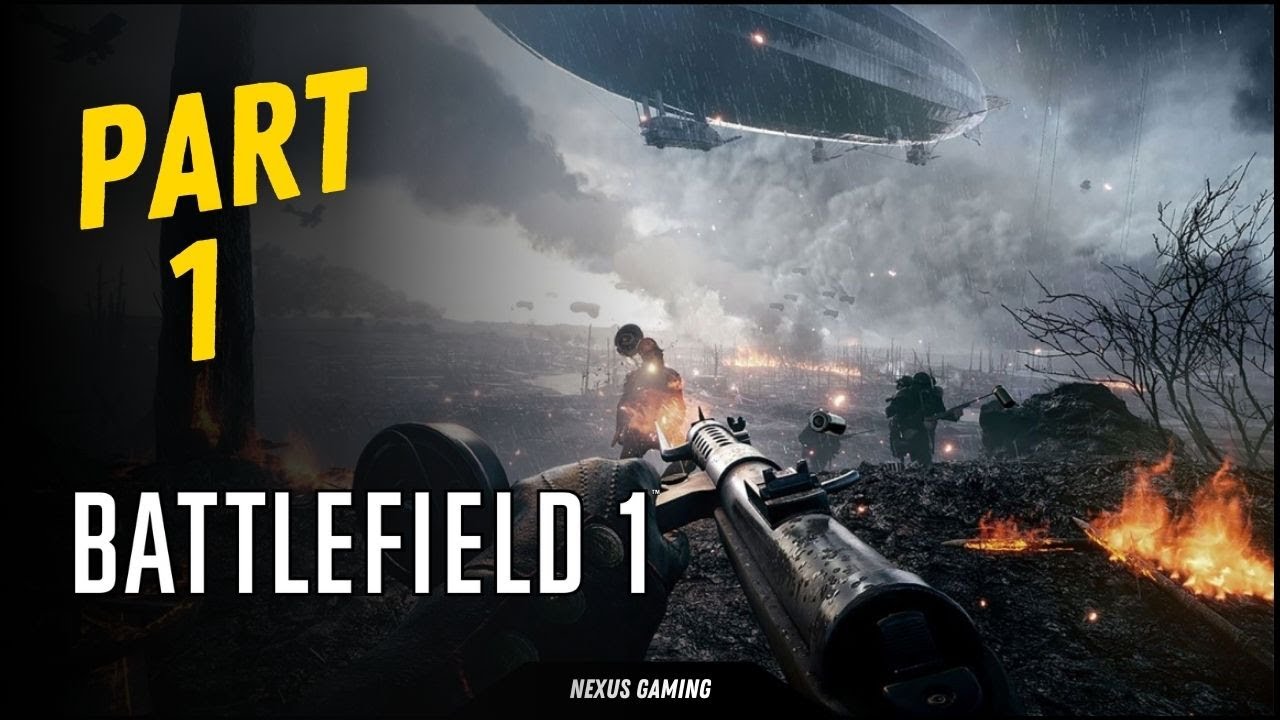 Battlefield 1 - PC - GAMEPLAY WALKTHROUGH - LONGPLAY - NO COMMENTARY - PART 1
