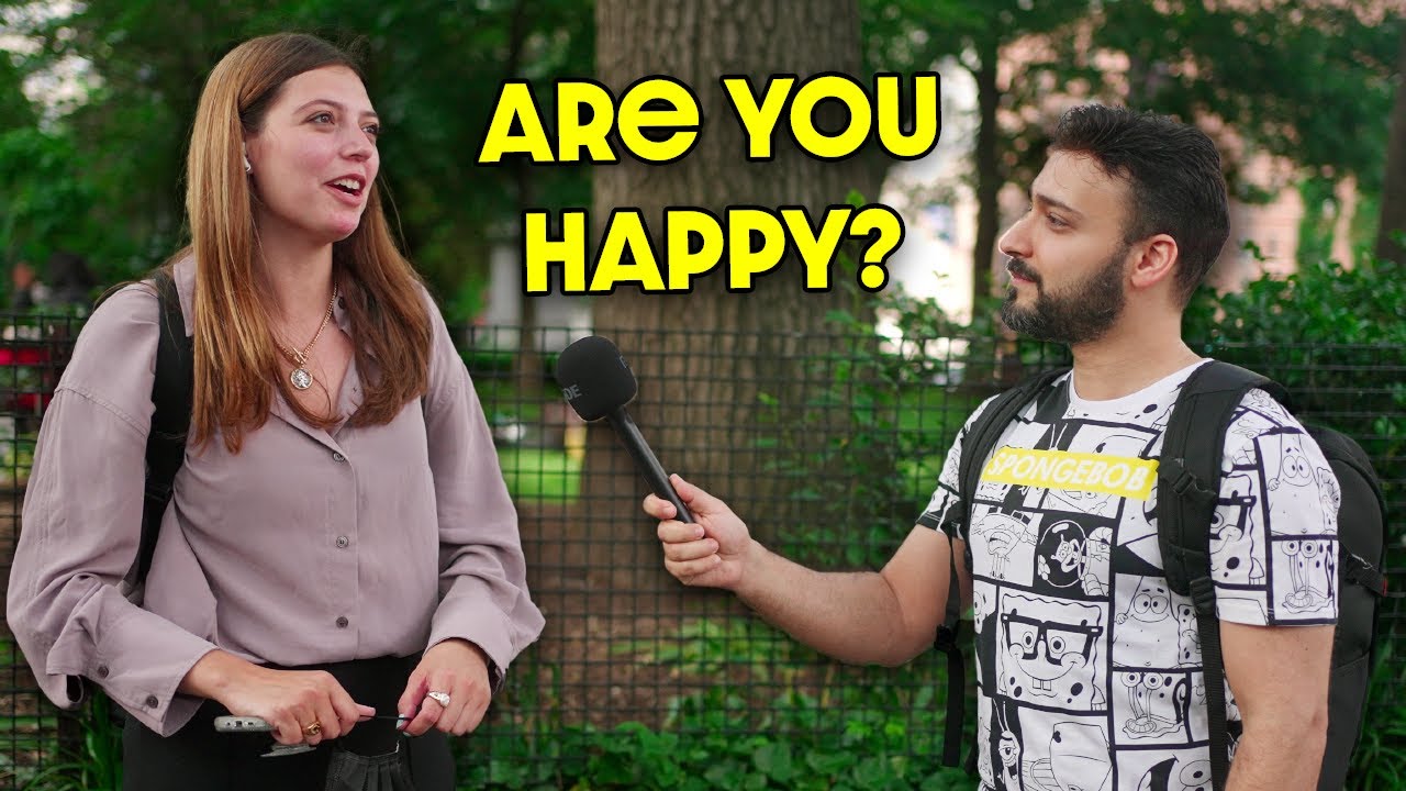 Asking New Yorkers if they're Happy