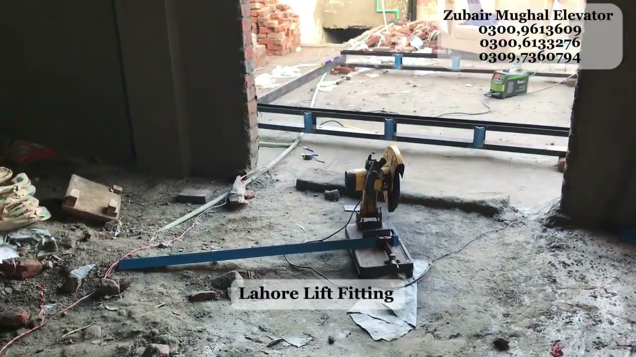 Lahore City m, Cargo Lift Fitting ki Jari Hain 1000 Kgs… Capacity 