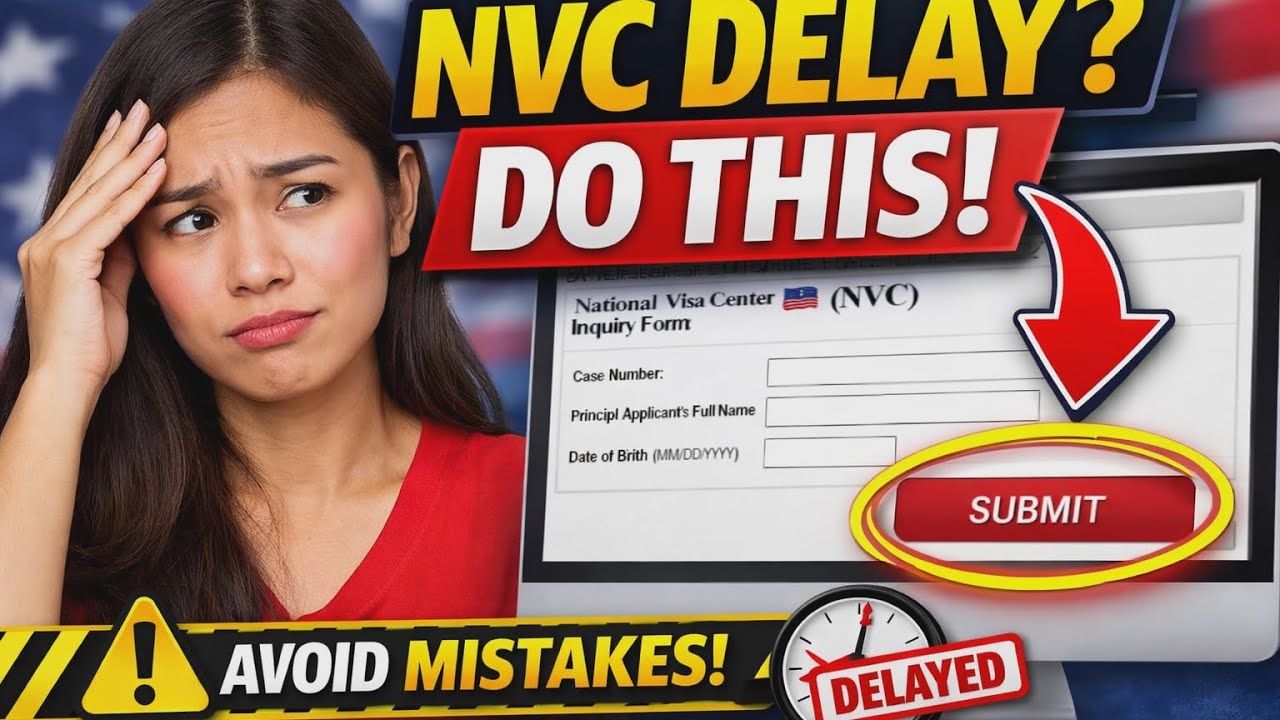 How to Submit a NVC  Public Inquiry Correctly (Step-by-Step Guide to Avoid Visa Delays)#nvcinquiry