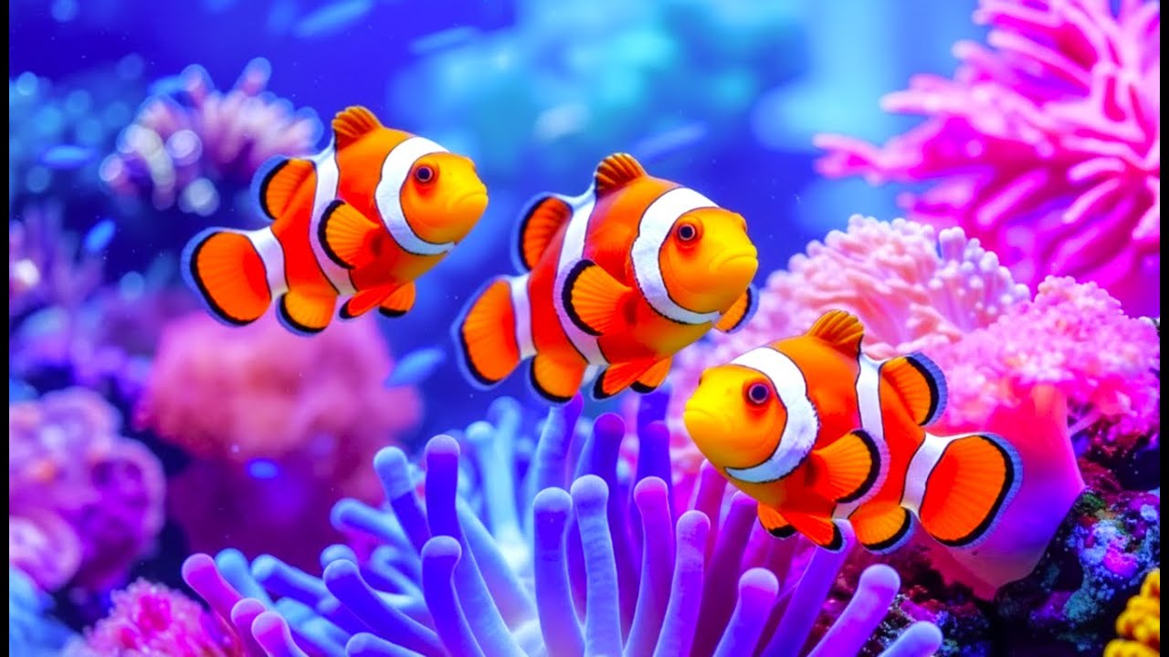 The Best 4K Aquarium – Dive Into a Mesmerizing Underwater Realm of Jellyfish & Coral Reefs. #76