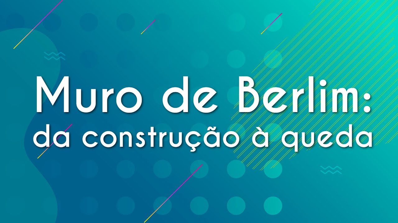 Muro de Berlim: da constru&ccedil;&atilde;o &agrave; queda - Brasil Escola