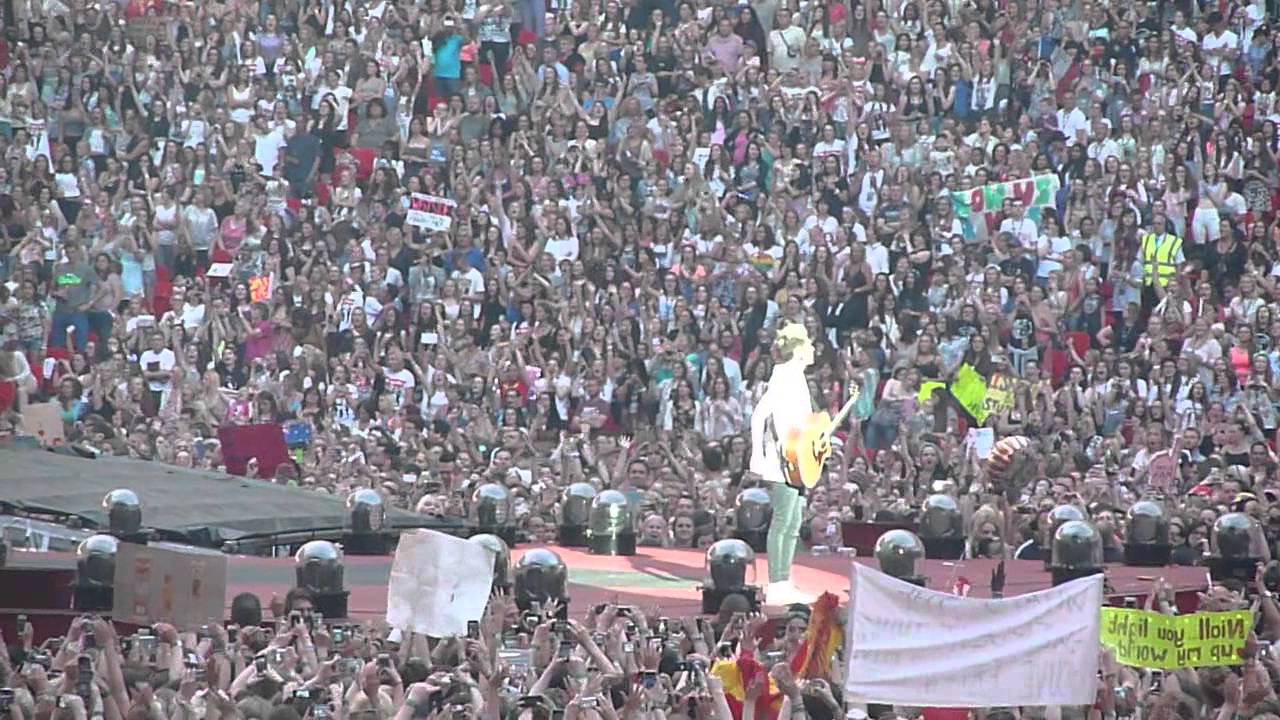 One Direction WWA Tour Wembley Stadium 8/6/2014  (Read Description)