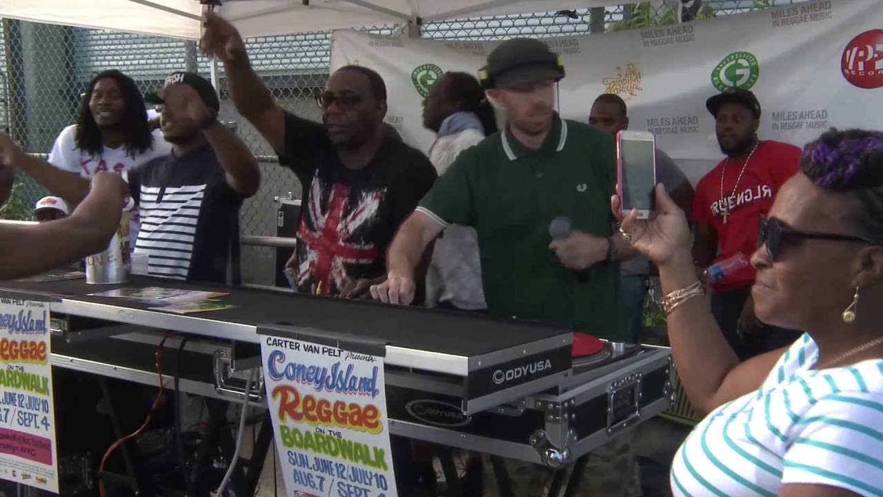 Max Glazer from Federation Sound. Reggae on the Boardwalk July 11, 2016