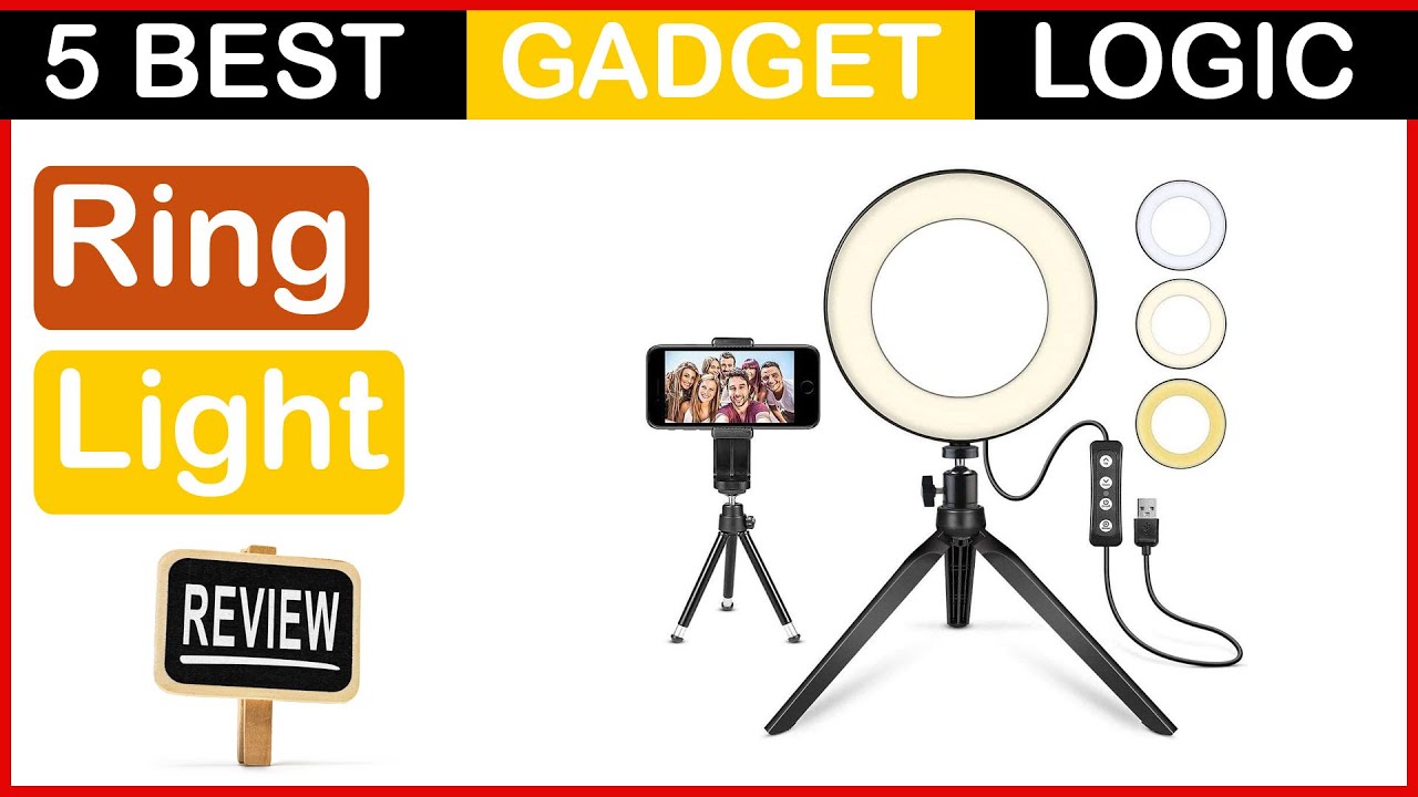 ✅ Best Ring Light Amazon in 2023 🍳 Top 5 Tested [Buying Guide]