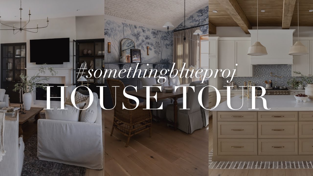 House Tour of a French-Country Inspired Renovation | THELIFESTYLEDCO #SomethingBlueProj
