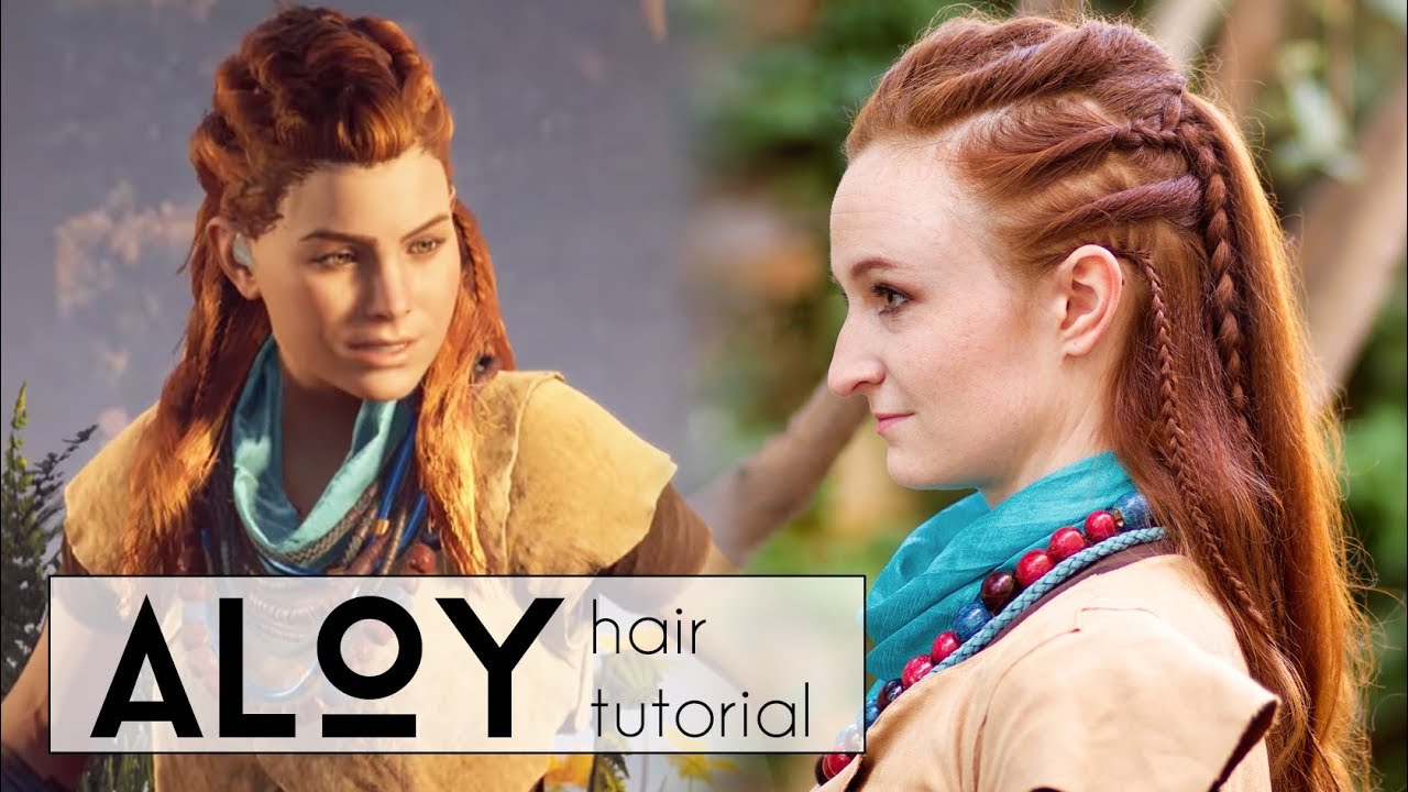 Урок по прическе Элой в Horizon Zero Dawn