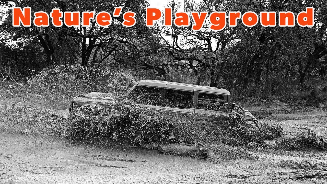 Conquering Hidden Falls Park with my Ford Bronco Wildtrak
