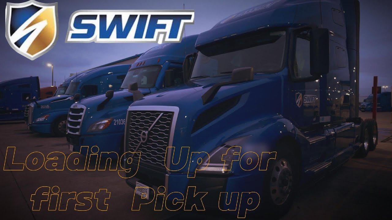 Loading Up My New Truck  As A Rookie Swift Driver Vlog: 1