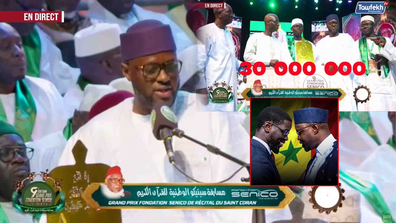 GRAND PRIX SENICO 2026 DISCOURS EL MALICK NDIAYE PRÉSIDENT ASSEMBLÉE NATIONALE