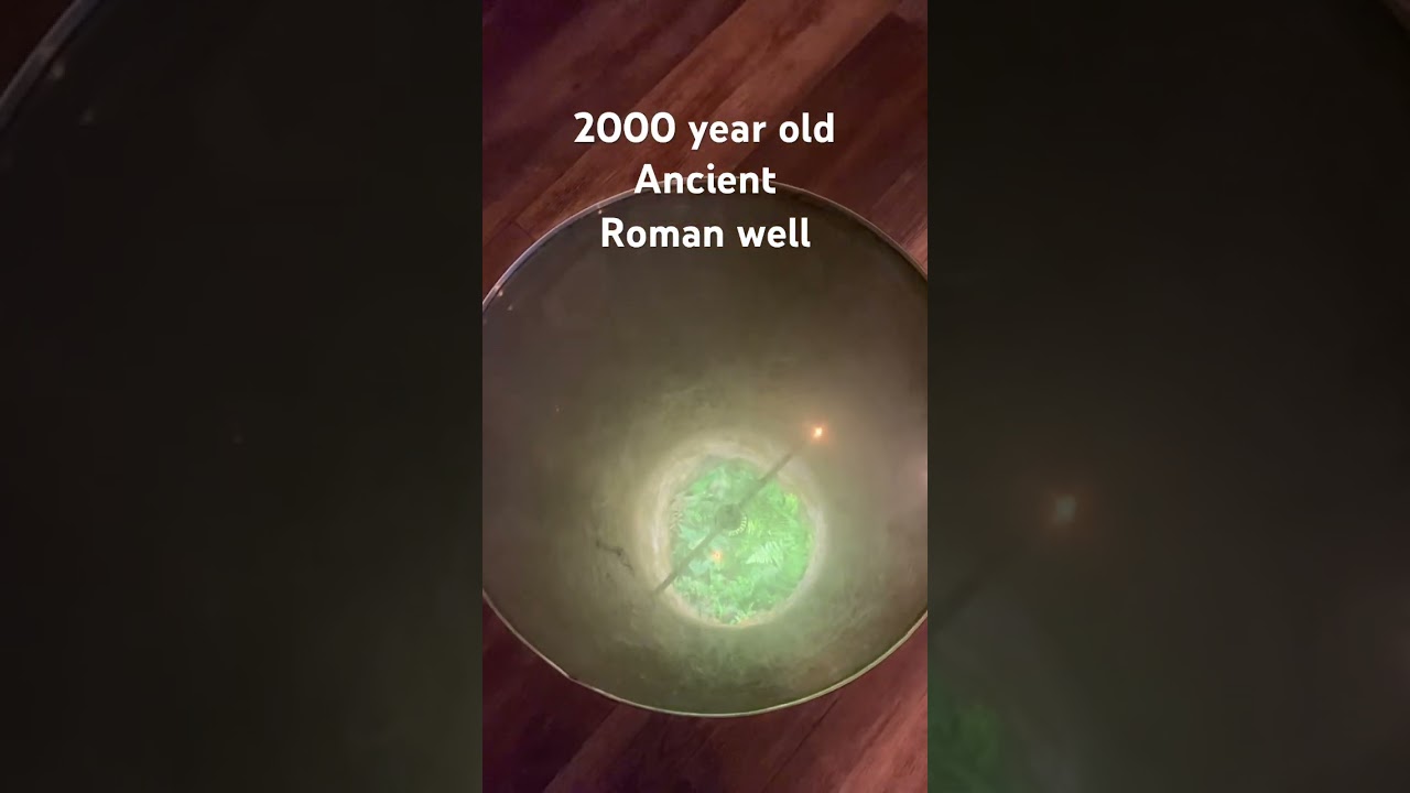 Ancient well | 2000 year old Roman Well | England  #hiddengems #history #ancient