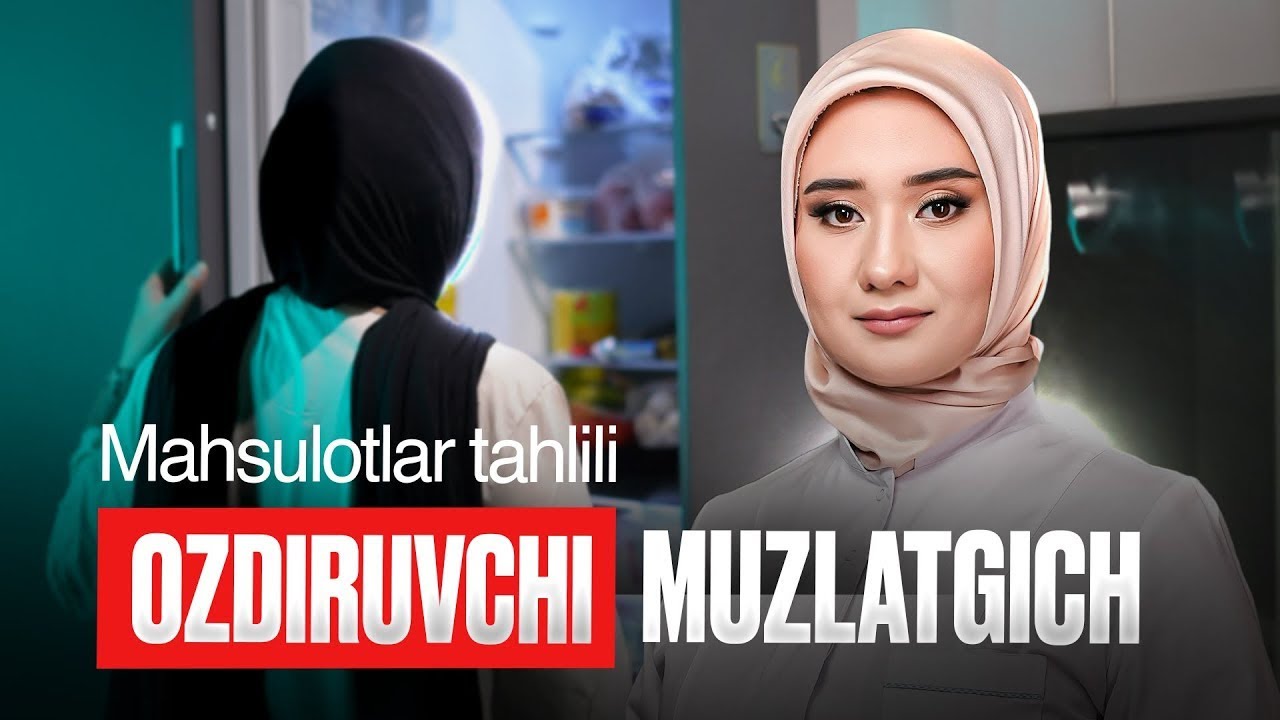 OZISH UCHUN NIMALAR YEYISH KERAK? XOLODILNIK TEKSHIRDIM | OSIYO ISMAILOVA