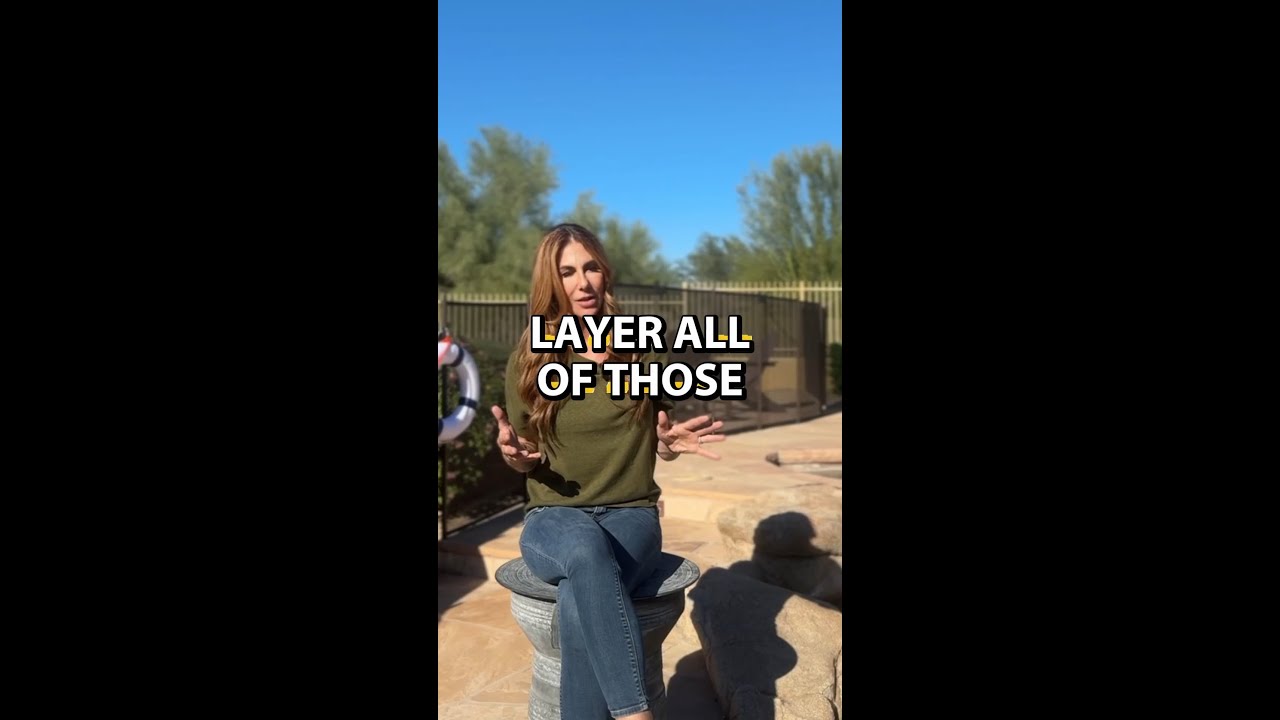 She doesn’t just talk about pool safety… she lives it.
