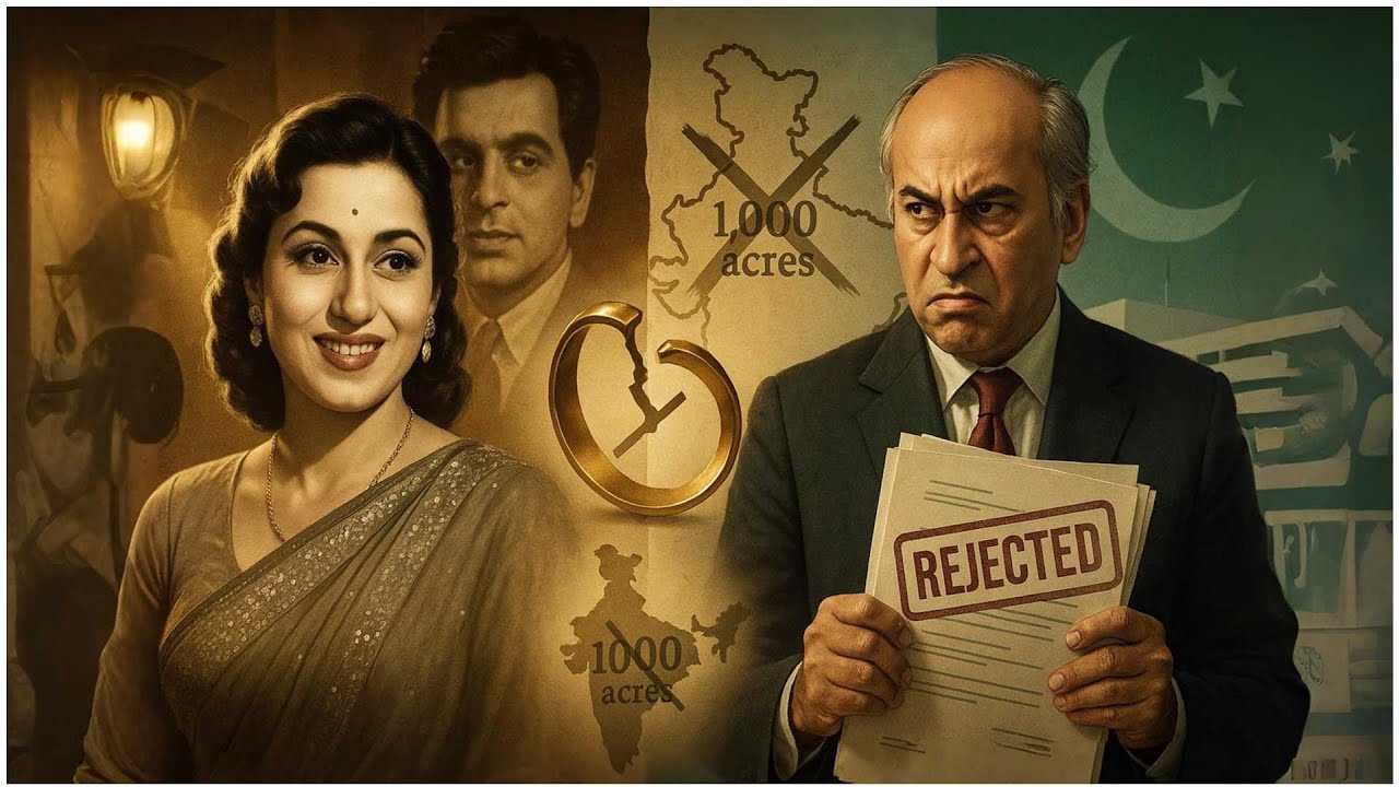 Zulfikar Ali Bhutto & Madhubala: The Hidden Story of Love, Land & Politics