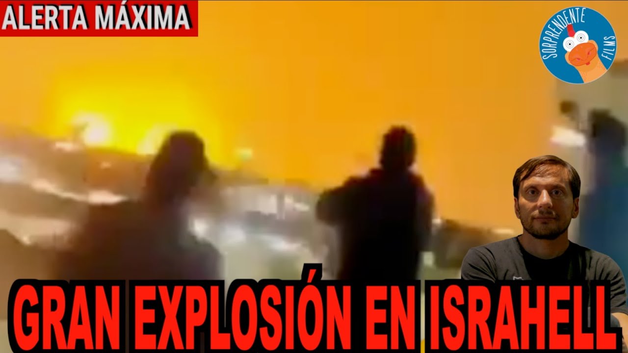 GRAN EXPLOSIÓN EN TELAVIV Y EL PEOR ATAQUE A IRÁN  #ALERTAMÁXIMA