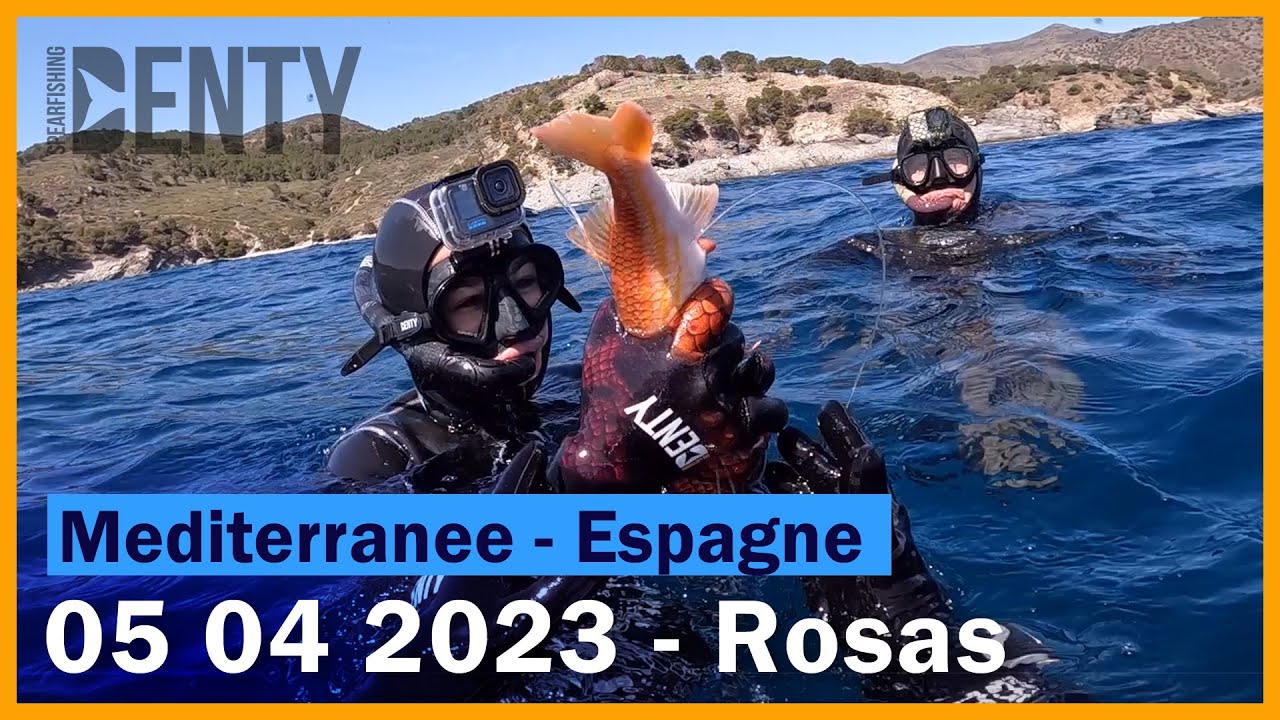 Les Rougets d'Avril en Chasse sous-marine Rosas 2023
