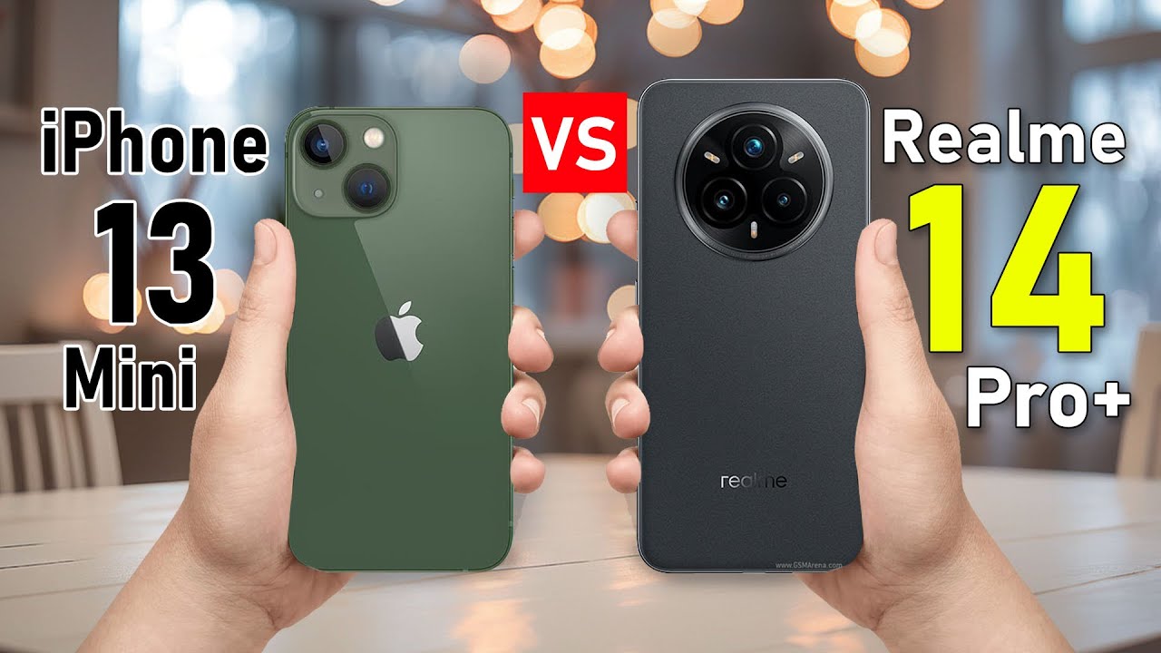 iPhone 13 Mini VS Realme 14 Pro+
