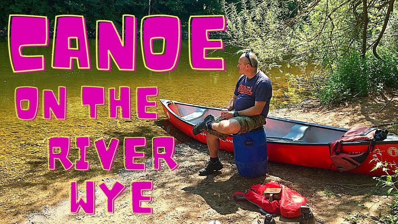 Canoe On The River Wye