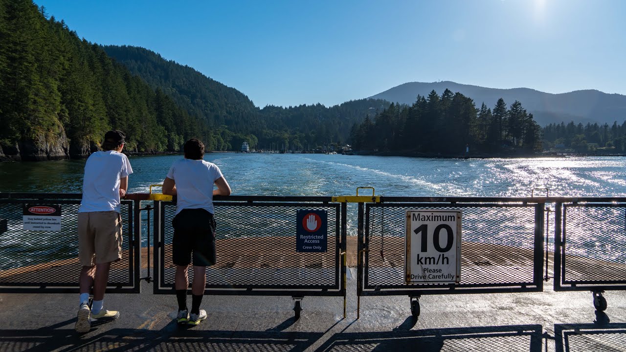 Bowen Island to Horseshoe Bay | BC Ferries Queen of Capilano・4K HDR
