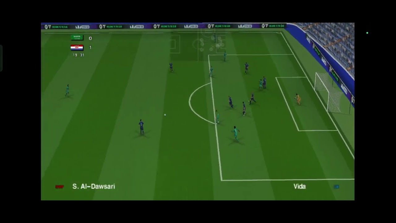 Arab saudia vs Kroasia 1 - 5  Leg 1 | Full Match - Liga negara musim 1