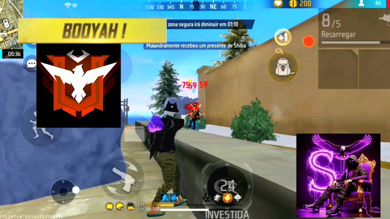 RANKEADA SOLO NO MOBILE💙 FREE FIRE💙