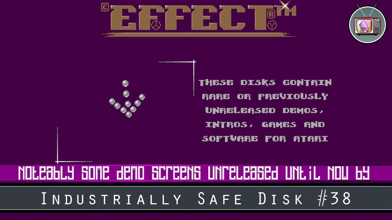 Industrially Safe Demo Disk #38 by Effect - Atari ST (2019) | Demoscene