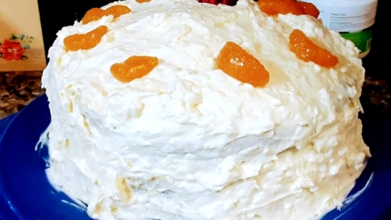 Mandarin Orange Cake - Family Recipe