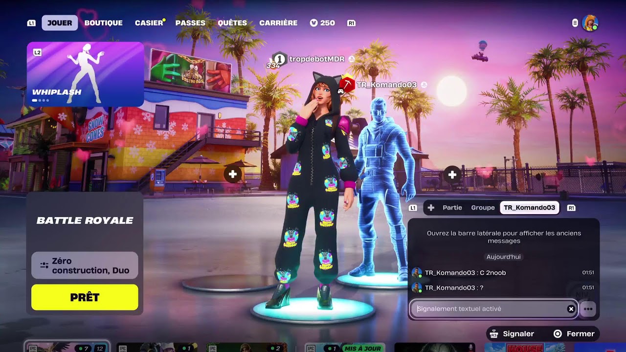 Fortnite_ zéro construction classe UNREAL