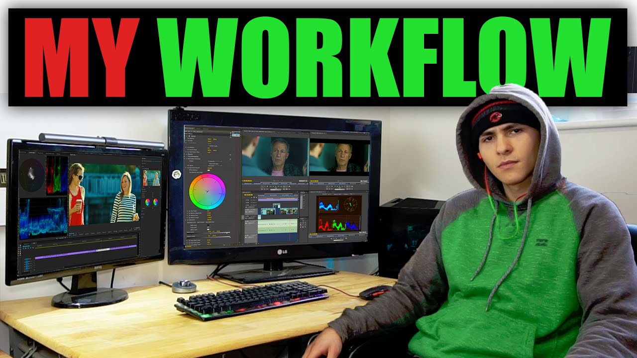 How To Professionally Edit YouTube Videos  | My Workflow