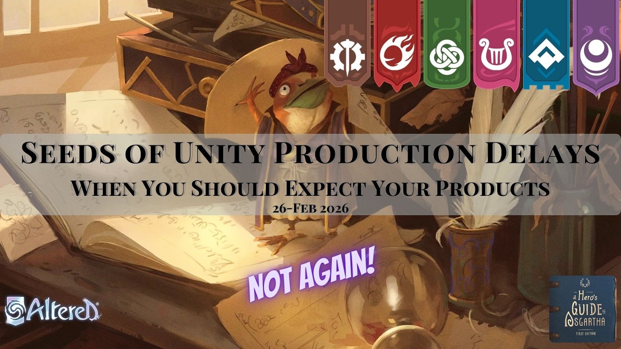 Seeds of Unity Global Distribution Delayed Once Again...Is Anyone Getting it On Time?